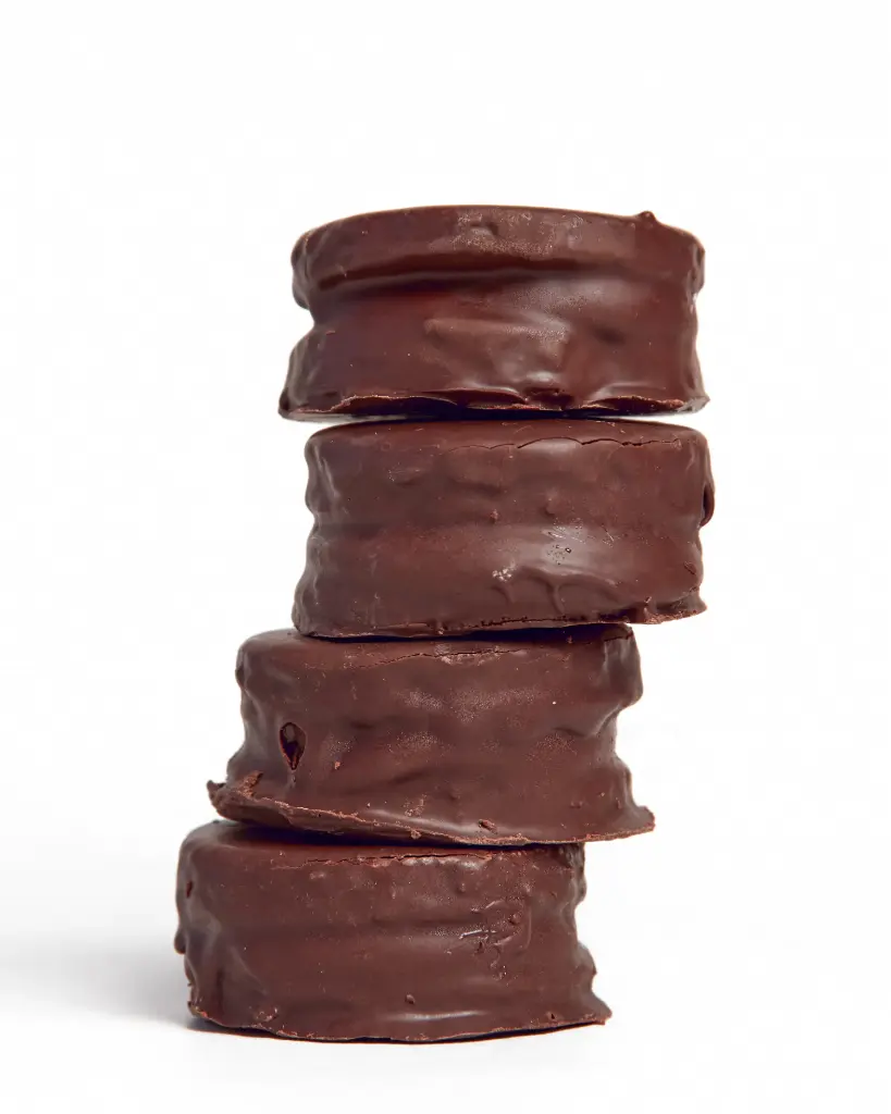 ALFAJOR DE CHOCOLATE Y ALMENDRA