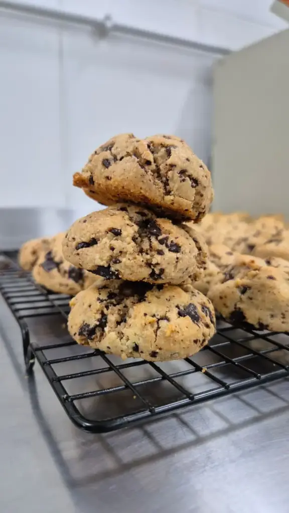 COOKIES DE ALMENDRA Y CHOCOLATE