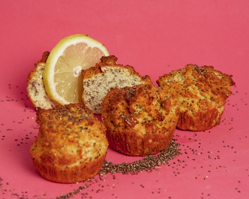 [D0024] MUFFINS DE LIMON Y CHIA